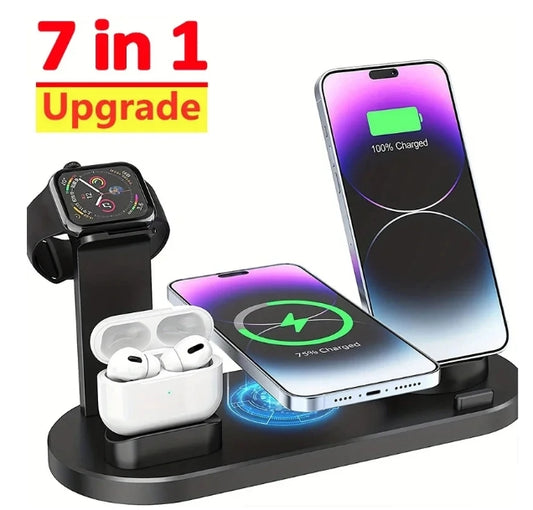 7 in 1 Portable electronics charging port