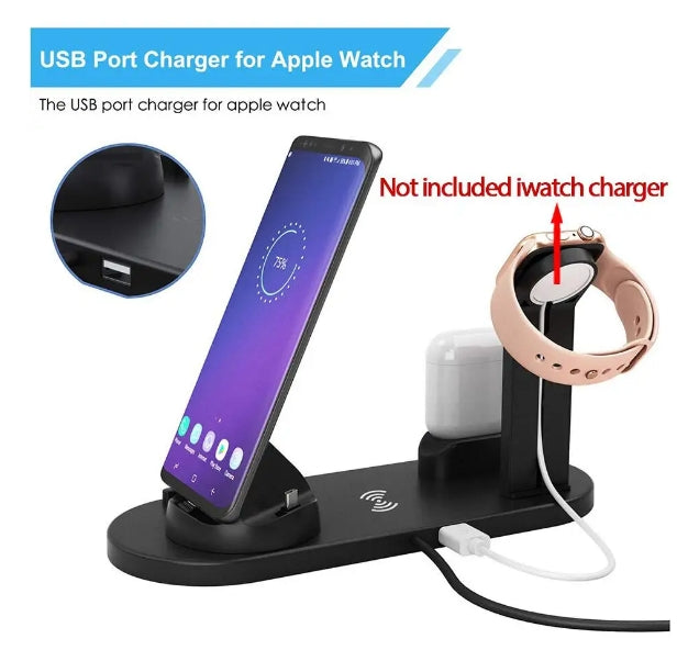 7 in 1 Portable electronics charging port