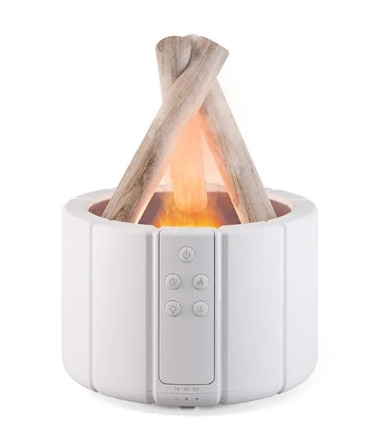 USB 280ML Bonfire Aromatherapy Humidifier Machine Home Diffuser Essential Oil Aromatherapy Diffuser Flame Humidifier.